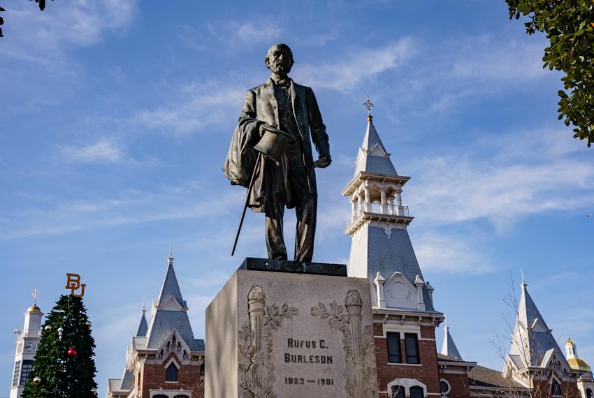 Baylor to change campus space, relocate statue named after slave owner
